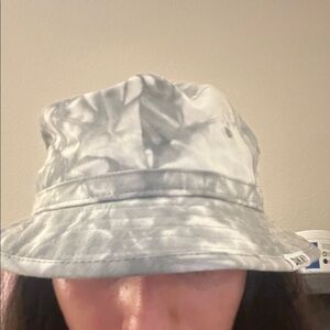 DKNY Monochrome Tie-Dye Bucket Hat